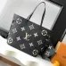 Louis Vuitton Neverfull medium shopping bag Handbag With Chip Black #A54895