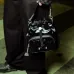 Chic Black Louis Vuitton Bucket Bag With Embossed Strap And Functional Design For Fashionistas #A49796