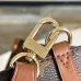 Louis Vuitton Monogram Canvas Tote Bag With Brown Leather Trim And Detachable Strap #A50837