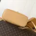Louis Vuitton Monogram Canvas Backpack With Contrast Leather Flap And Top Handle #A50432