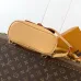 Louis Vuitton Monogram Canvas Backpack With Contrast Leather Flap And Top Handle #A50432