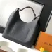 Louis Vuitton Sac Carmel Black Handbag With Chip #A54893