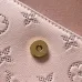 Louis Vuitton White Perforated Monogram Crossbody Bag With Pink Flower Accent And Mixed Straps #A50892