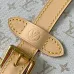 Louis Vuitton White Monogram Canvas Saddle Bag With Leather Straps And Buckle Detail #A50831