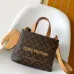 Louis Vuitton Monogram Canvas Tote Bag With Contrast Leather Handles size:25×19×11cm #A54070