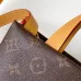 Louis Vuitton Monogram Canvas Tote Bag With Contrast Leather Handles size:25×19×11cm #A54070