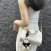 Louis Vuitton Mini Speedy Bag In Light Monogram Canvas With Leather Trim And Strap #A50833