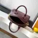 Louis Vuitton Speedy Bandoulière 20 – Burgundy Monogram Empreinte Leather with Gold-Tone Lock &amp; Chain Strap #A59170