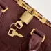 Louis Vuitton Speedy Bandoulière 20 – Burgundy Monogram Empreinte Leather with Gold-Tone Lock &amp; Chain Strap #A59170