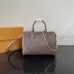 Louis Vuitton Speedy Bandoulière Mini (3 Colors) – White/Dark Brown/Black Monogram Empreinte Leather with Chain Strap #A59172