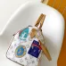 Louis Vuitton Monogram Canvas Speedy Bag With Colorful Patches And Leather Trim #A50839