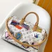 Louis Vuitton Monogram Canvas Speedy Bag With Colorful Patches And Leather Trim #A50839