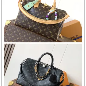 Brand L Speedy Soft 30 Bag M15102 21x17x30cm #A62960 Brand L Speedy Soft 30 Bag M15102 21x17x30cm #A62960