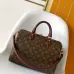 Louis Vuitton Speedy Soft 30 Boho Handbag (M12803) - Monogram Canvas, Ostrich Trim, 30×21×17cm #A60005