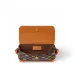 Louis Vuitton Colorful Damier Pattern Crossbody Bag With Branded Medallion Accent #A50434