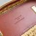 Louis Vuitton Crochet Straw Handbag With Leather Accents And Gold Hardware  size:19×11×6cm #A54069