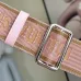 Louis Vuitton Pink Pixelated Pattern Duffle Bag With Multiple Pockets And Branded Strap #A50834