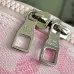 Louis Vuitton Pink Pixelated Pattern Duffle Bag With Multiple Pockets And Branded Strap #A50834