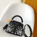 Louis Vuitton Women's Black Grained Leather Handbag with Crystal Embellishments &amp; Signature LV Logo M25934 #A57318