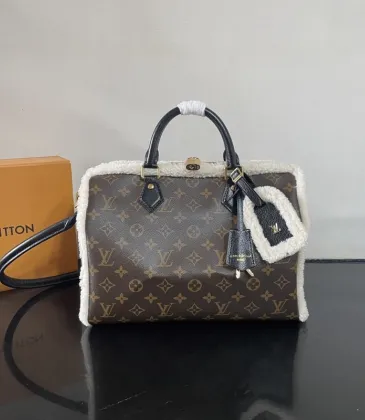 Louis Vuitton Women's Handbag Speedy Soft 30 Teddy M26326 #A57321 Louis Vuitton Women's Handbag Speedy Soft 30 Teddy M26326 #A57321