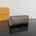Louis Vuitton Monogram Canvas Hobo Bag With Lock Accent And Contrast Trim #A50430