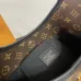 Louis Vuitton Monogram Canvas Hobo Bag With Lock Accent And Contrast Trim #A50430