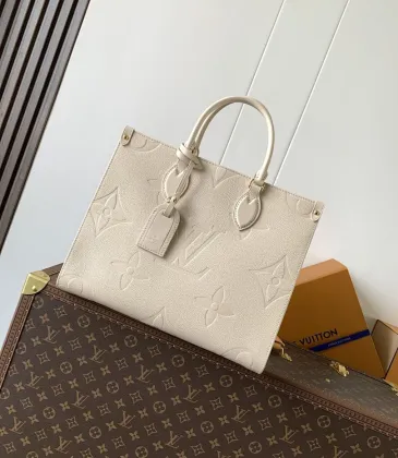Top Quality Original Stock  OnTheGo Medium Tote Bag  Monogram Empreinte Leather handbag #A63035