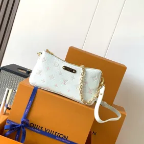 LV Liv Pochette Monogram Leather Shoulder Bag 24×13×6.5cm #A65051
