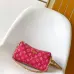 LV Original M14159 Liv Pochette | Pink Monogram Denim Underarm Bag 24×13×6.5 cm #A60257