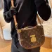 LV Premium M15166 Montsouris Trunk Bag | Monogram Canvas Crossbody Bag 17×7×22 cm #A60252