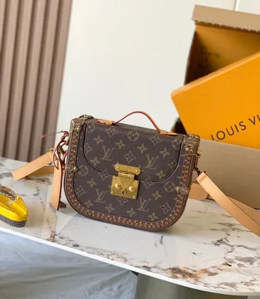LV Premium M15166 Montsouris Trunk Bag | Monogram Canvas Crossbody Bag 17×7×22 cm #A60252 LV Premium M15166 Montsouris Trunk Bag | Monogram Canvas Crossbody Bag 17×7×22 cm #A60252