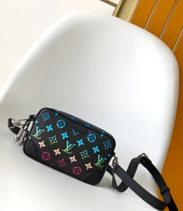 Louis Vuitton Black Multicolor Monogram Crossbody Bag With Adjustable Strap size:20×13×6cm #A54071