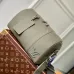Louis Vuitton Olive Green Leather Messenger Bag With Branded Strap size:27×7×13cm #A53750