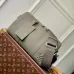 Louis Vuitton Olive Green Leather Messenger Bag With Branded Strap size:27×7×13cm #A53750
