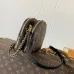 Chic Louis Vuitton Monogram Half - Moon Bag With Chain Strap For Timeless Elegance #A49948