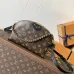 Chic Louis Vuitton Monogram Half - Moon Bag With Chain Strap For Timeless Elegance #A49948