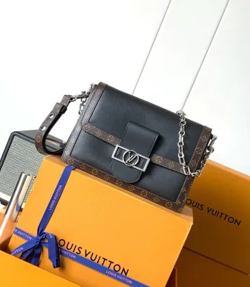 Louis Vuitton Dauphine Soft MM Bag M13450 17x9x24cm #A62959