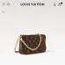 Louis Vuitton Monogram Crossbody Bag with Gold Chain Stylish Luxury Accessory #A54131