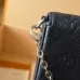 Louis Vuitton Pochette Metis Crossbody Bag – Iridescent Navy Monogram Empreinte Leather (Silver-Tone Chain Strap) #A58786