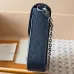 Louis Vuitton Pochette Metis Crossbody Bag – Iridescent Navy Monogram Empreinte Leather (Silver-Tone Chain Strap) #A58786