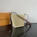 Louis Vuitton Straw Crossbody Bag With Monogram Pouch And Leather Strap size:16×18×12cm #A53374