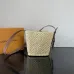 Louis Vuitton Straw Crossbody Bag With Monogram Pouch And Leather Strap size:16×18×12cm #A53374