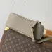 Louis Vuitton Monogram Embossed Handbags With Chain Straps In Dual Tones #A51646