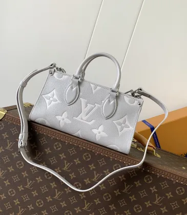 Louis Vuitton Embossed Monogram Handbag With Dual Carrying Options #A51595