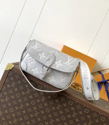 Louis Vuitton Embossed Monogram Crossbody Bag With Signature Strap #A51596