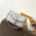 Louis Vuitton Embossed Monogram Crossbody Bag With Signature Strap #A51596