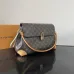 Louis Vuitton Monogram Canvas Handbag With Lock Detail And Classic Design #A51649