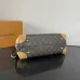 Louis Vuitton Monogram Canvas Handbag With Lock Detail And Classic Design #A51649