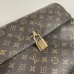 Louis Vuitton Monogram Canvas Handbag With Lock Detail And Classic Design #A51649