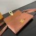 Louis Vuitton Leather Lock Bag With Adjustable Strap In Warm Tan #A51216